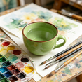 thumbnail image 7 of TELOLY Large Coffee Cup Ceramic Soup Mug with Handles 24 Ounce Oversized Soup Mugs Bowl Porcelain 700 Ml Coffee Tea Cup Soups Ramen Salad Bowl Coffee Cappuccino Cups Large Soup, 7 of 7
