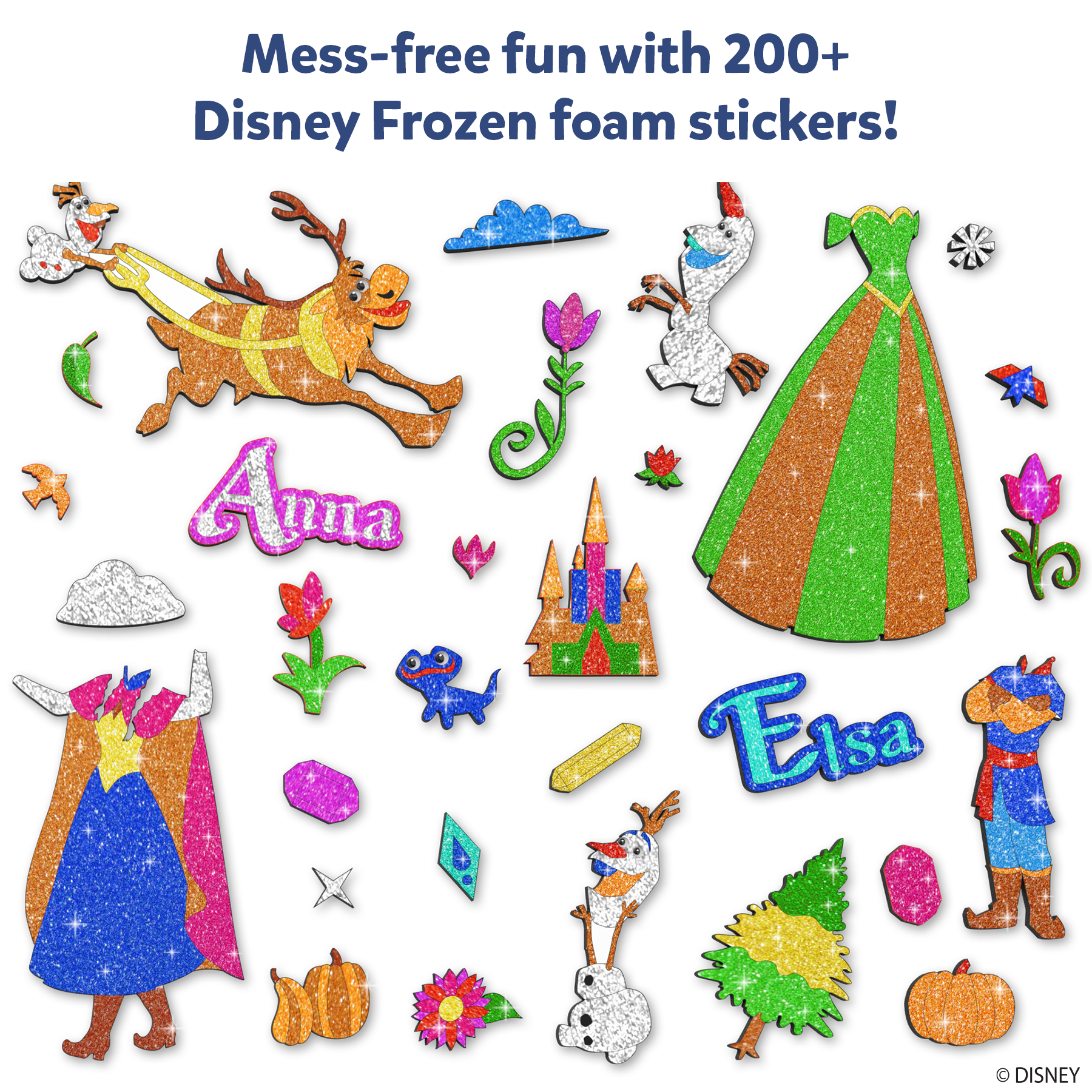 Skillmatics Foil Fun Art Kit for Kids, Disney Frozen, No Mess DIY Creative Activity Set