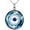 D-blue eyes, variant on Blue Evil Eye Protection Necklace Sterling Silver Round Crystal Blue Evil Eye Necklace Good Luck Round Eye Pendant Necklace for Women