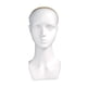 thumbnail image 3 of Cabeza de maniquí calva, ligera, multiusos, soporte para peluca, sombrero, collar Blanco, 3 of 9