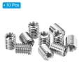 thumbnail image 3 of Unique Bargains Adaptateurs Filetés Manchon Réducteur Écrou M6 * 1 Mâle à M4 * 0,7 Femelle Réparation Insert Vis Réducteur 8mm 10 Pcs, 3 of 6