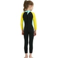 thumbnail image 3 of Kids Boys Girls 2.5mm Neoprene Wetsuit Thermal One Piece Swimsuit UV Protection Rash Guard, 3 of 7