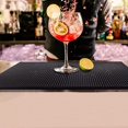 thumbnail image 3 of ZenCart Bar Mat PVC Countertop Coffee Mat Service Spill Mat for Bartender Kitchen Cup Glasses Dish Drying Mat Non-Slip Waterproof Kitchen Counter Protector, 3 of 8