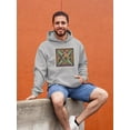 thumbnail image 2 of Capricorn Zodiac Ethnic Hoodie Men -Image by Shutterstock, Male 5X-Large, 2 of 4
