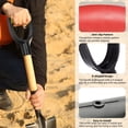 thumbnail image 4 of LinenLoon Shovel D Grip Handle. 1-1/4" Inner Diameter 32mm PVC Spade Snow Shovel Replacement Handle Garden Accessories for Digging Raking Tool Red-Black, 4 of 5