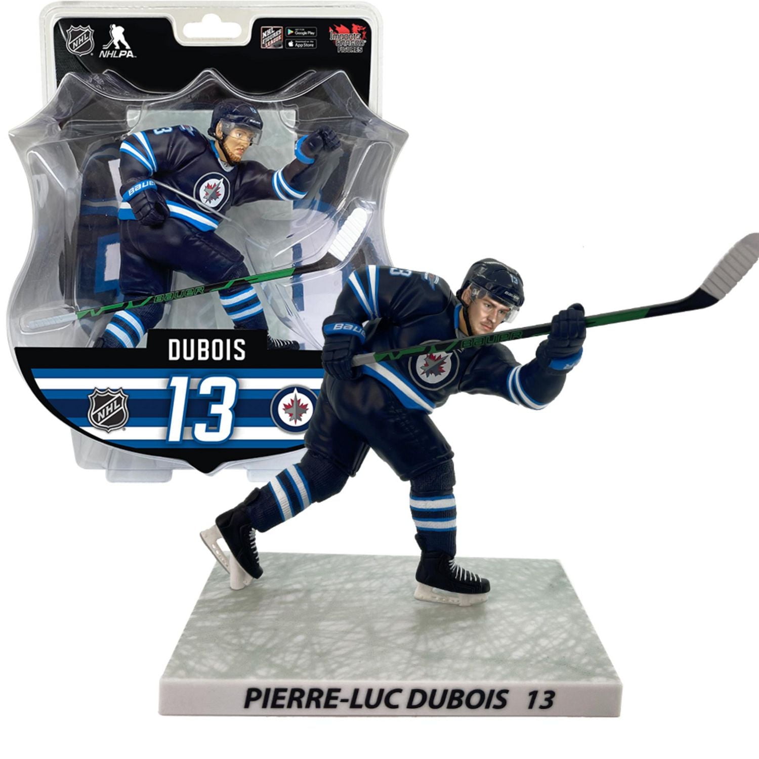 NHL Figures - Pierre-Luc Dubois - Winnipeg Jets - 6 Inch Figure