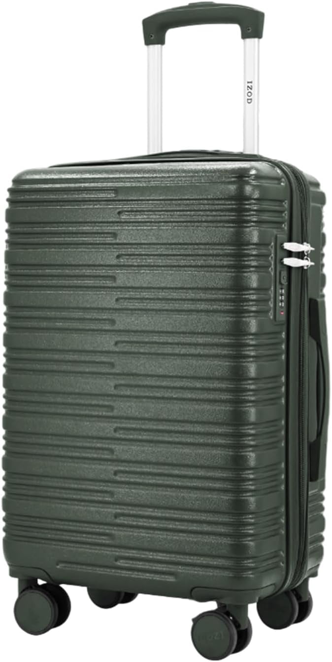 Romeo 20 Inch Carry-On Expandable Hardside Luggage, Forest