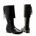 thumbnail image 2 of Ellie Shoes Sparrow Black  Pirate Mens Costume Boots Size Medium 10-11 Male, 2 of 2