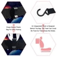 thumbnail image 3 of Starry Unicorn Foldable Mini Trash Can for Car with Lid, Leak-proof Hanging Storage Bag - Car Garbage Can, 3 of 6