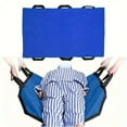 thumbnail image 5 of Portable Soft Stretcher | Foldable Nylon Patient Transfer Pad for Elderly Emergency Rescue | 6 Ergonomic Handles | 750 lb Capacity | Blue | 27.6x43.3 in | 1 Pack, 5 of 5