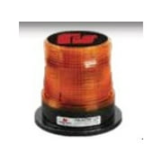 Cortina 22-56530 Pulsator LED Amber Tall Dome 12-24 Volt Permanet Mount (3 Pack)