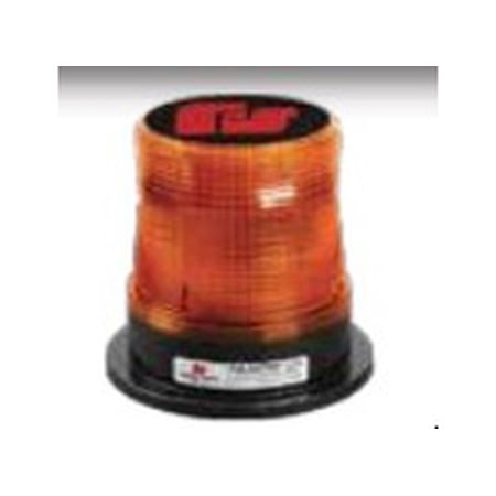 Cortina 22-56530 Pulsator LED Amber Tall Dome 12-24 Volt Permanet Mount (2 Pack)