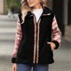 thumbnail image 1 of Ailaofu Women's Long Sleeve Full Zip Soft Warm Fleece Jacket, 1 of 7