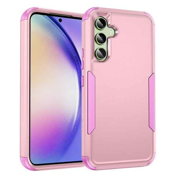 Dteck for Samsung Galaxy A14 5G Case, Shockproof Heavy Duty Dual Layer Outdoor Drop Protection Dustproof Armor Cover Hybrid Rugged Sports Matte Phone Case for Galaxy A14 5G 2023, pink