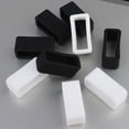 thumbnail image 6 of 8Pcs Watch Accessories Silicone Ring Watch Strap Ring Watch Buckle Ring (26mm Black and 26mm White), 6 of 6