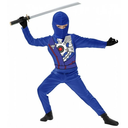 Ninja Avengers Series 4 Child Costume Blue - X-Small