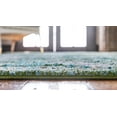 thumbnail image 4 of Unique Loom Penrose Collection Distressed Traditional Vintage Area Rug, 5 Feet 3 Inch x 7 Feet 7 Inch, Green/Beige, 4 of 4