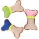 thumbnail image 1 of GOOHOCHY 3 piezas Juguete de peluche chirriante para perros, juguete para la dentición de cachorros, hueso de peluche para masticar, 1 of 8