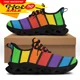 thumbnail image 1 of Zapatos para hombre, zapatillas coloridas con diseño de orgullo gay, transpirables, con cordones, planos y antideslizantes, 1 of 6