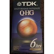 TDK Q-HG Quality High Grade T-120 Blank VHS Tape