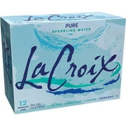 LaCroix Sparkling Water, Pure 12 Pack - 12 Oz