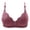 Womens Bras Purple, variant on Womens Push Up Everyday Bras, Womens Full Coverage No Underwire Comfort Bra Scalloped V Neck Seamless Push Up Bralettes with Full Support S-XL