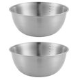 thumbnail image 1 of Tazones for mezclar de acero inoxidable, tazón medidor for hornear, tazón de sopa de Ramen coreano, bandeja de ensalada de Metal, 1 of 7