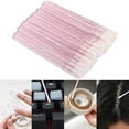 thumbnail image 4 of 100 Disposable Lip Brushes, Lipstick Applicator, Lip Gloss Wands Pink, 4 of 7