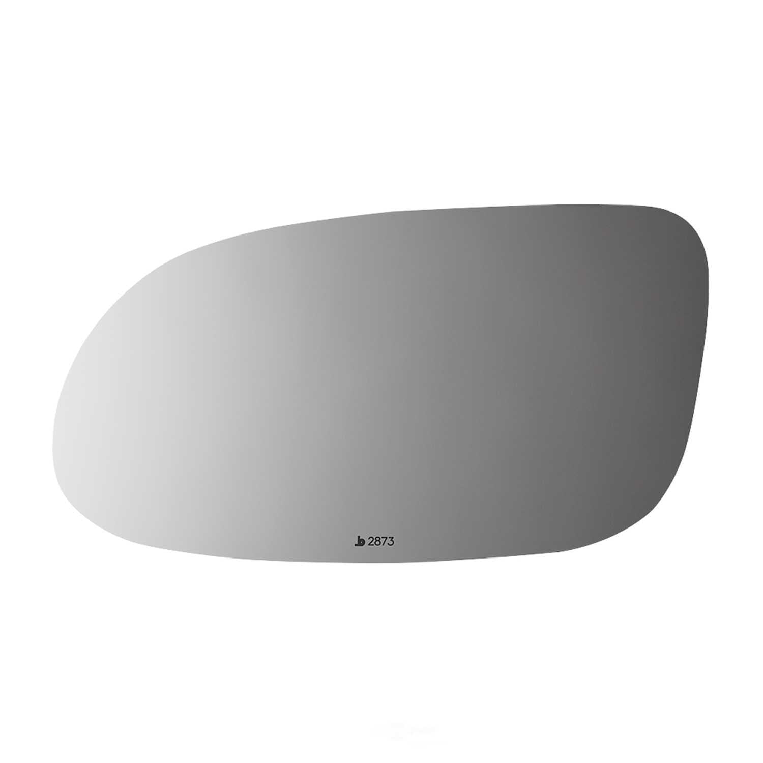 Burco Side View Mirror Replacement Glass - Clear Glass - 2873