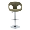 thumbnail image 6 of LumiSource Curva Adjustable Barstool - Set of 2, 6 of 10
