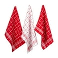 thumbnail image 1 of Design Imports 70333A Ensemble de Torchons en Nid d'Abeille Rouge - Ensemble de 6, 1 of 2