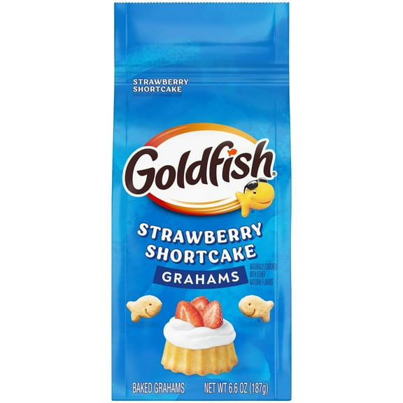 Goldfish Grahams Strawberry Shortcake Crackers - 6.6oz - Pack of 2