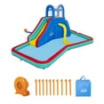 thumbnail image 3 of H2OGO! Bestway 8'10" Waterfall Waves Mega Kids PVC Polyester Inflatable Water Park, Children Ages 5+, 3 of 5