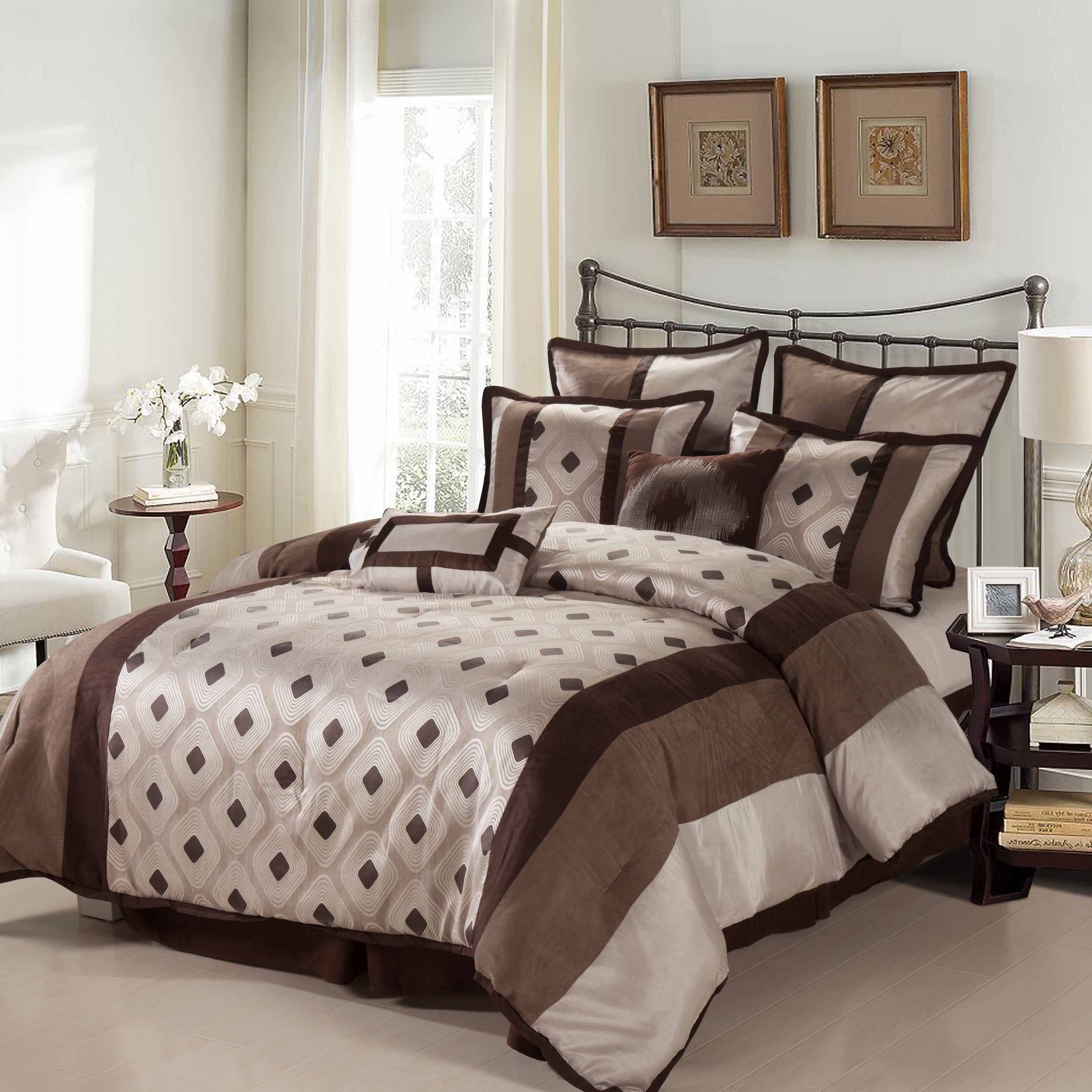 Nanshing Grayson 8-Piece Reversible Comforter Set - Queen - Walmart.com