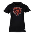 thumbnail image 1 of NFL Playera Aficionado Básica Chicago Bears Negro para Mujer, Talla Chica, 1 of 5