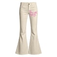 thumbnail image 2 of CONZONE Mens Casual Flared Pants Wide Leg Pants for Men Trendy High Waist Butterfly Graphic Bell Bottom With Pockets, 2 of 6