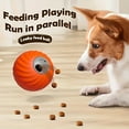 thumbnail image 3 of Pet Smart Feding Ball,Automatic Feder Interactve Fede, Snack Distnibution, Eaking Ba,Roling Feeding,Eating While Playing, Suitabl For Smaland Mediumsized Dogs/Cats (2.83inc Diameter), 3 of 6