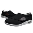 thumbnail image 1 of Wide Adjusting Soft Comfortable Shoes Orthopedic Walking Shoes for the Old Breathable Hook-and-loop Design Shoes, 1 of 6