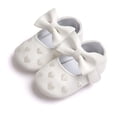 thumbnail image 3 of Finex Baby Girl Toddler Bowknot Soft Crib Soft Anti-slip Prewalker Sneaker, 3 of 4