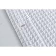 thumbnail image 2 of Imperial Cotton Textured Waffle Shower Curtain in White, 2 of 6