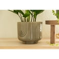 thumbnail image 4 of Flora Bunda 6 inch & 4.75 inch Rainbow Footed Planter, Set of 2, Glass Oliver, 4 of 6