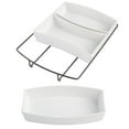 thumbnail image 4 of Gibson Home Gracious Dining Tidbit Dish Set W/ Metal Stand, 4 of 4