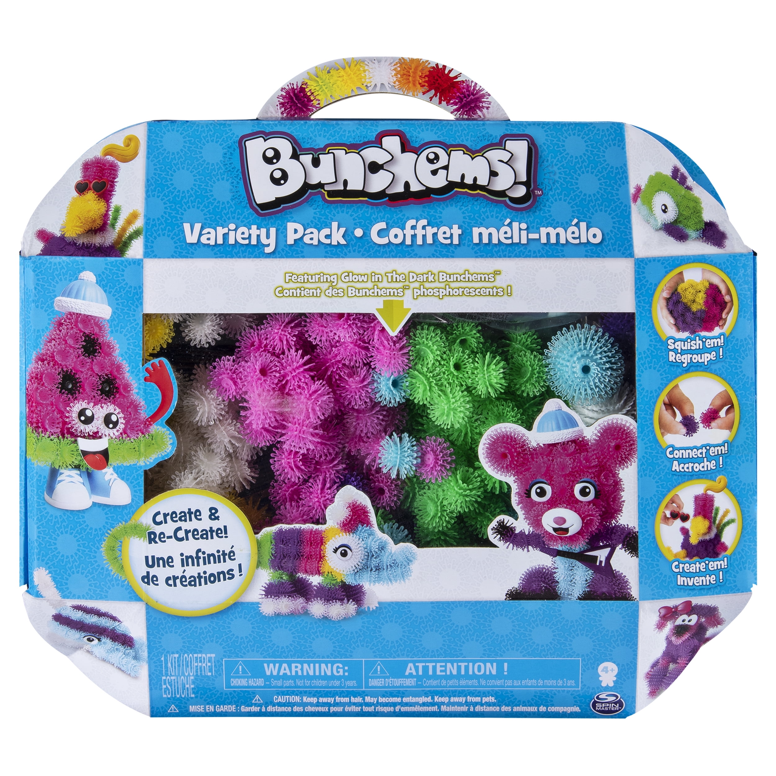 Bunchems, Variety Pack, Activity Kit with 440 Bunchems and 20 Accessories, for Ages 4 and Up (Styles May Vary) - Walmart.com - Walmart.com
