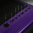 thumbnail image 4 of Gabinete XTREME PC GAMING Minecraft Ender Dragon Edition Media Torre 4 Fan ARGB Violeta CXTMED6000BK, 4 of 6