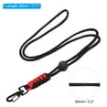 thumbnail image 2 of Uxcell Neck Lanyard Badge Lanyards Adjustable Long Strap Card Holder Keychains Red, 2 of 7