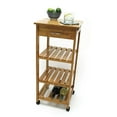thumbnail image 4 of Bamboo Cart w Drawer (8914) (026914891404) (Lipper), 4 of 5