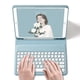 thumbnail image 2 of IPad 9 2021 10.2 pulgadas IPad 8 IPad 7 Air 3 Pro 10.5 Funda con teclado con mouse Teclado de color Tapas de teclas redondas retro Lindos colores caramelo Teclado desmontable IPad 9.a 8.a 7.a, 2 of 5