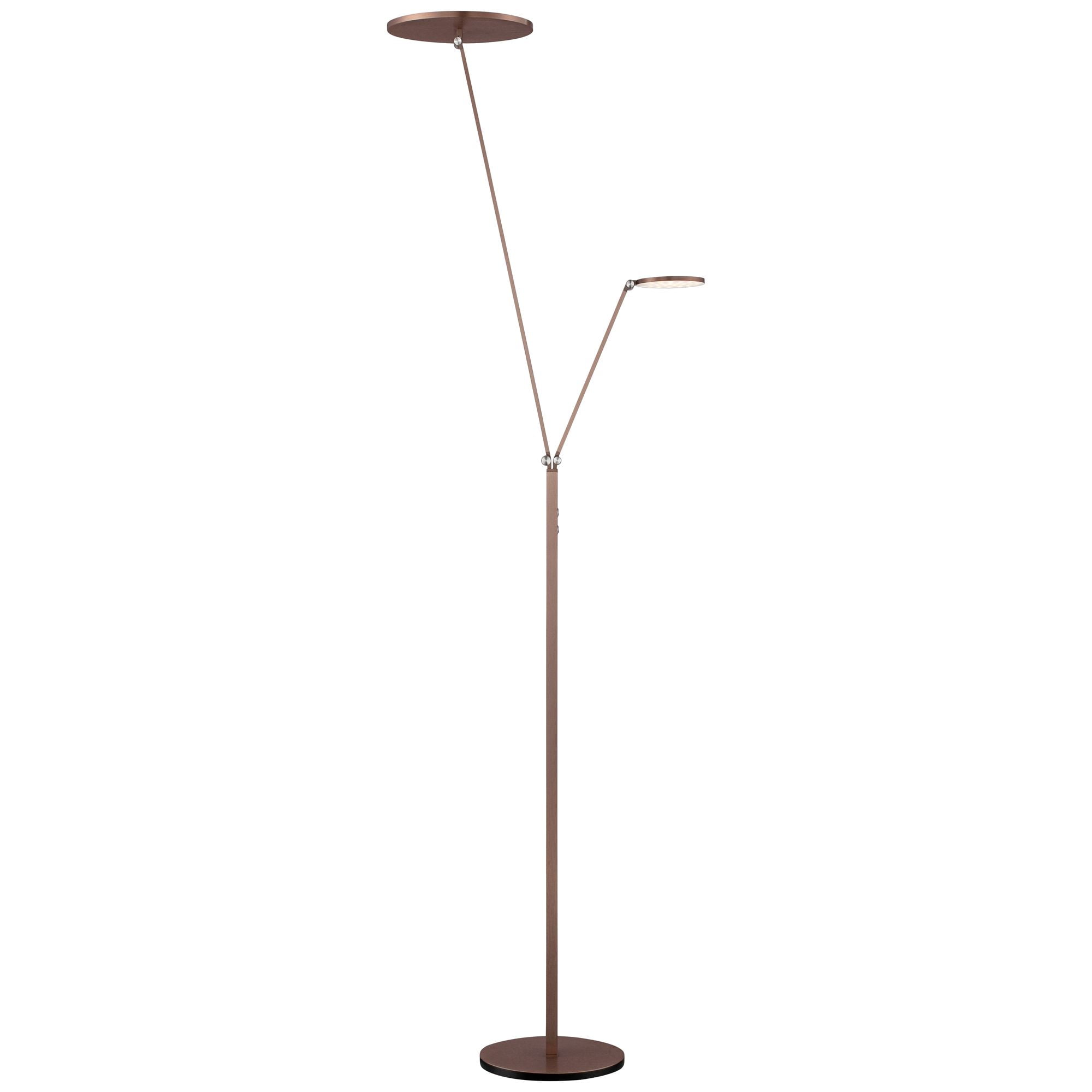 Possini Euro Design French Torchiere Floor Lamp With Reader Arm Possini Euro Design French Torchiere Floor Lamp With Reader Arm Adjustable Led Bronze For Living Room Reading Bedroom Com