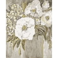 thumbnail image 2 of Murdock, Ramona 15x18 Gold Ornate Wood Framed with Double Matting Museum Art Print Titled - Golden Age Floral II, 2 of 4