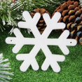 thumbnail image 4 of 6 Pcs de Navidad Espuma Blanca Colgado Adornos para Atractiva Elegante mi, 4 of 9